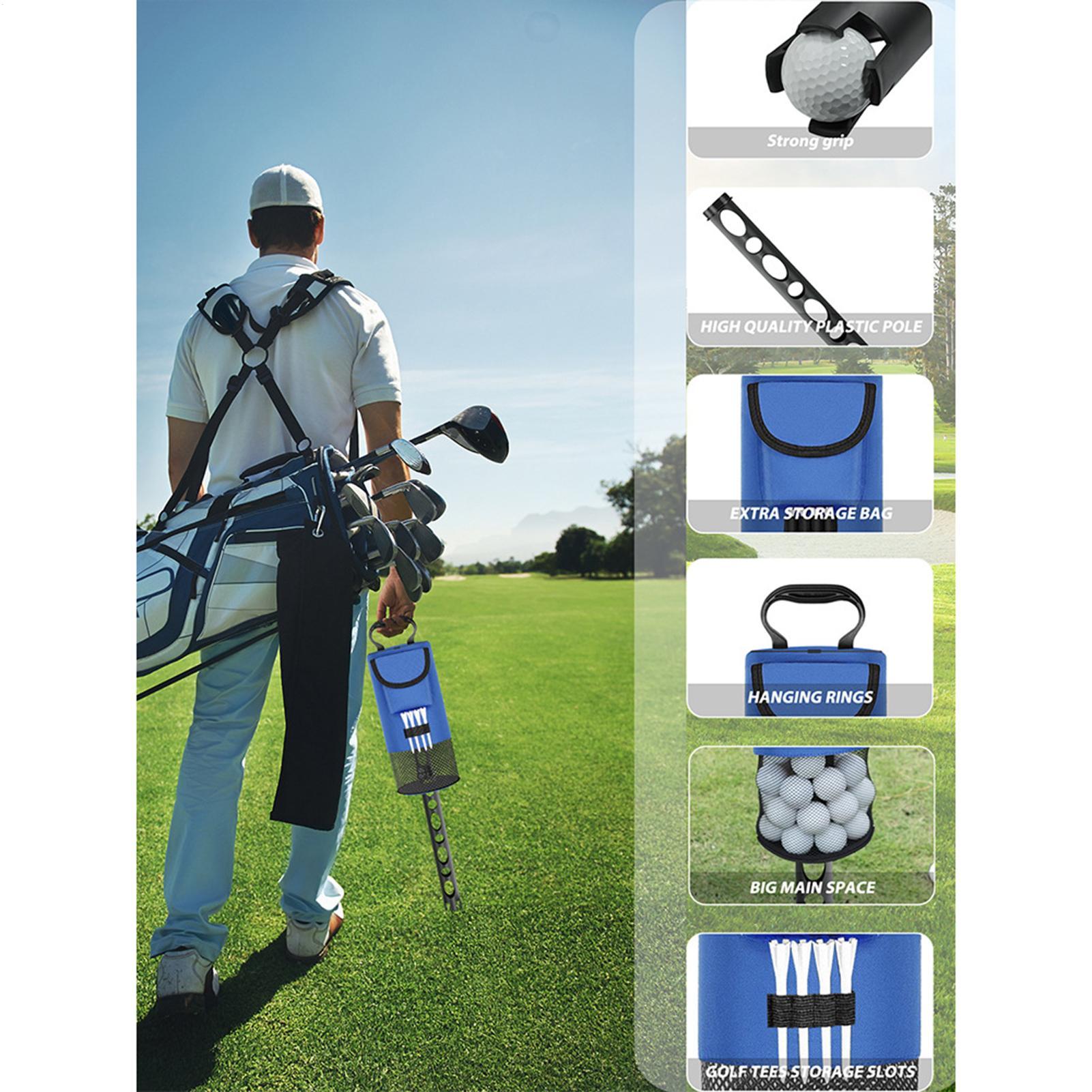 Women Bags Large - Shagger-Tasche für Golfbälle, abnehmbare Aufbewahrungstasche aus