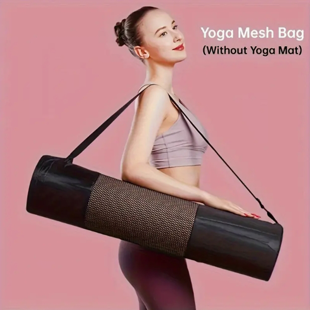 Women'S Yoga Bags - 1 atmungsaktive Netztasche zur Aufbewahrung von