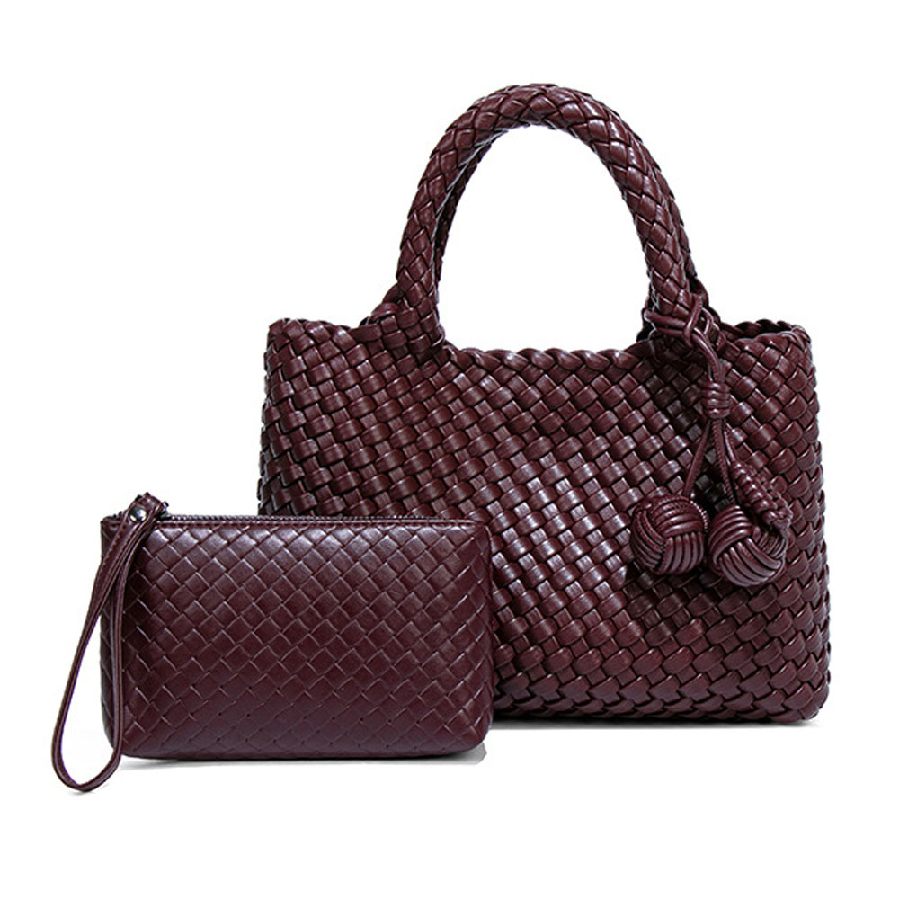 Women Bags Aldo - Gewebte Einkaufstasche Modische Henkeltasche Schulterhandtasche mit