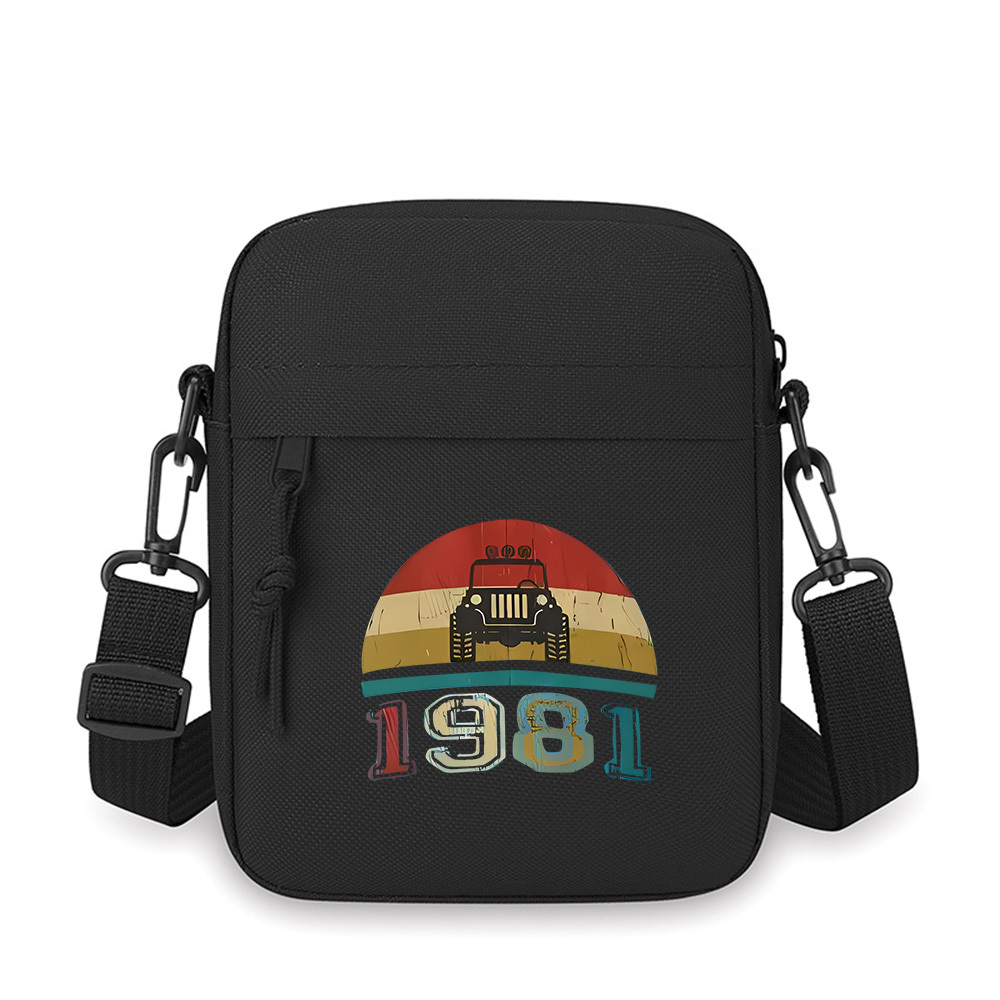 Women'S Jeep Bags - Jeep Oldtimer-Design 1981, Offroad-Umhängetasche für Herren,