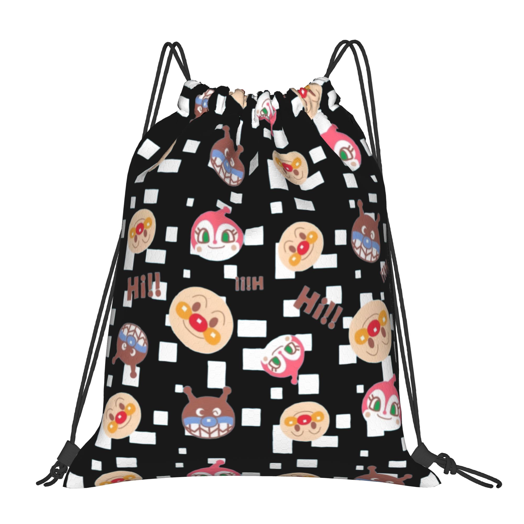 Women'S Yoga Bags - Benutzerdefinierte Anpanmans-Rucksäcke mit Kordelzug für Männer