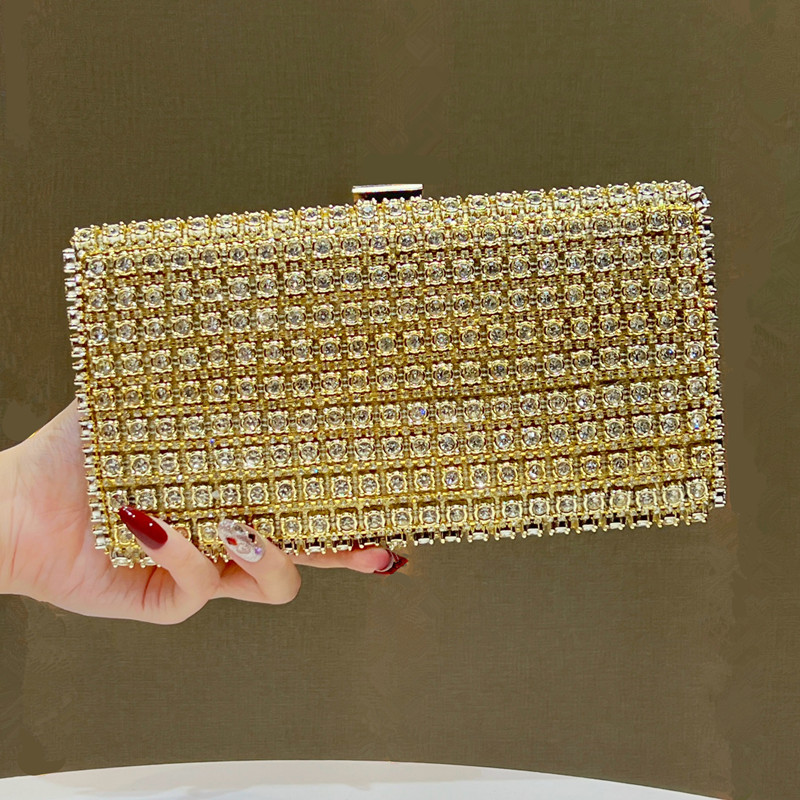 Women Bags 2026 Trends - 2026 Luxuriöse Mode Voll-Strass Damen-Abendtasche Marken-High-End