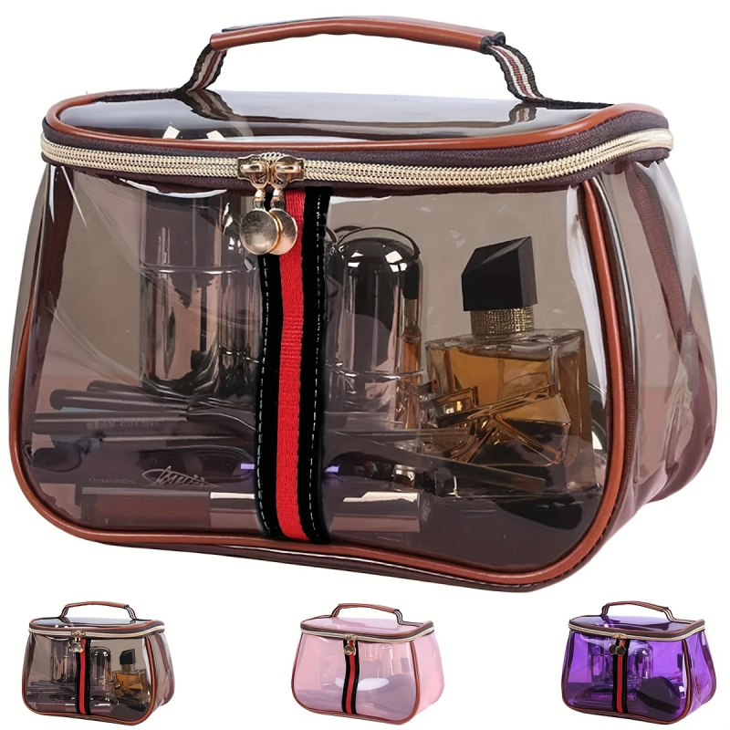Women Bags Large - Neue Make-up-Tasche im Apple-Design, transparente Kosmetiktasche