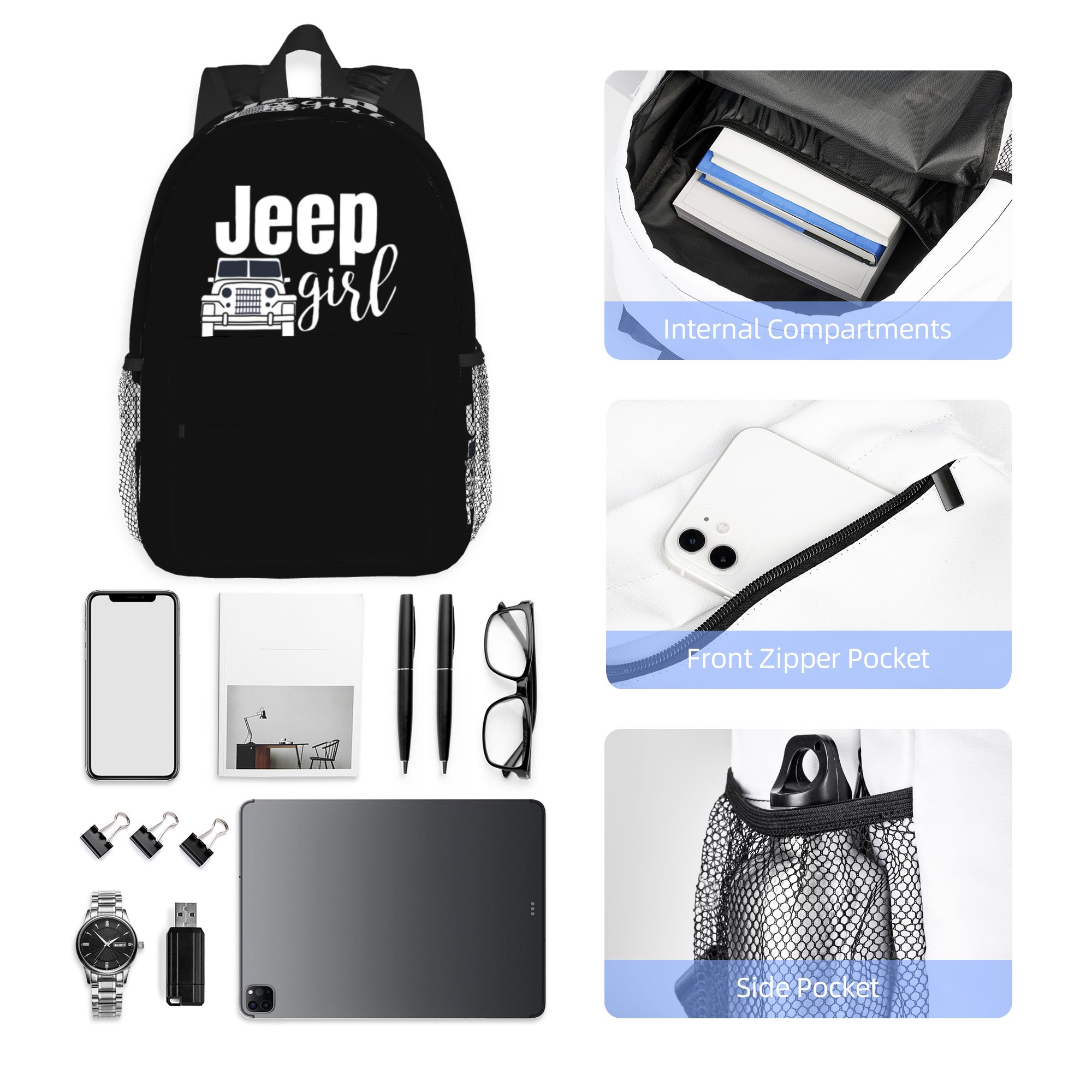 Women'S Jeep Bags - Jeep Girl Rucksack, heißer Verkauf, Tagesrucksack,