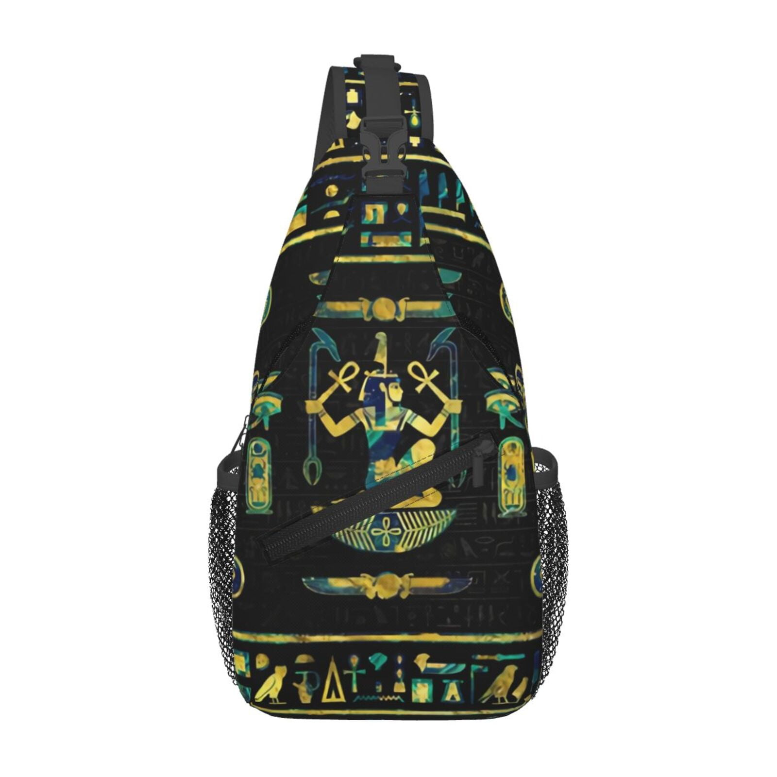 Women Bags India - Ägyptische Hieroglyphen Golden India Sling Bag