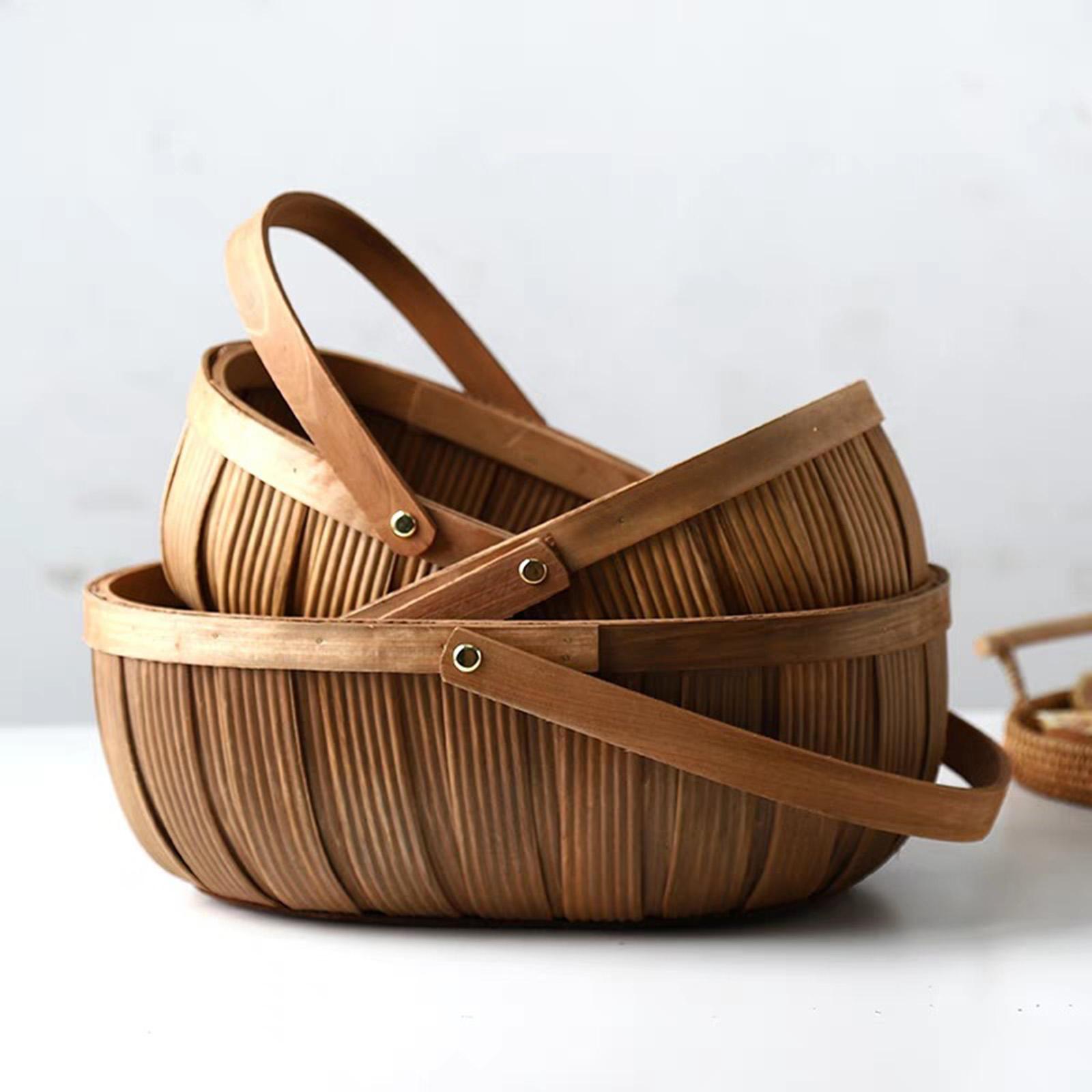 Holzchip-Picknickkorb mit Grif – Basket Bag Wicker Bewertung und Preis