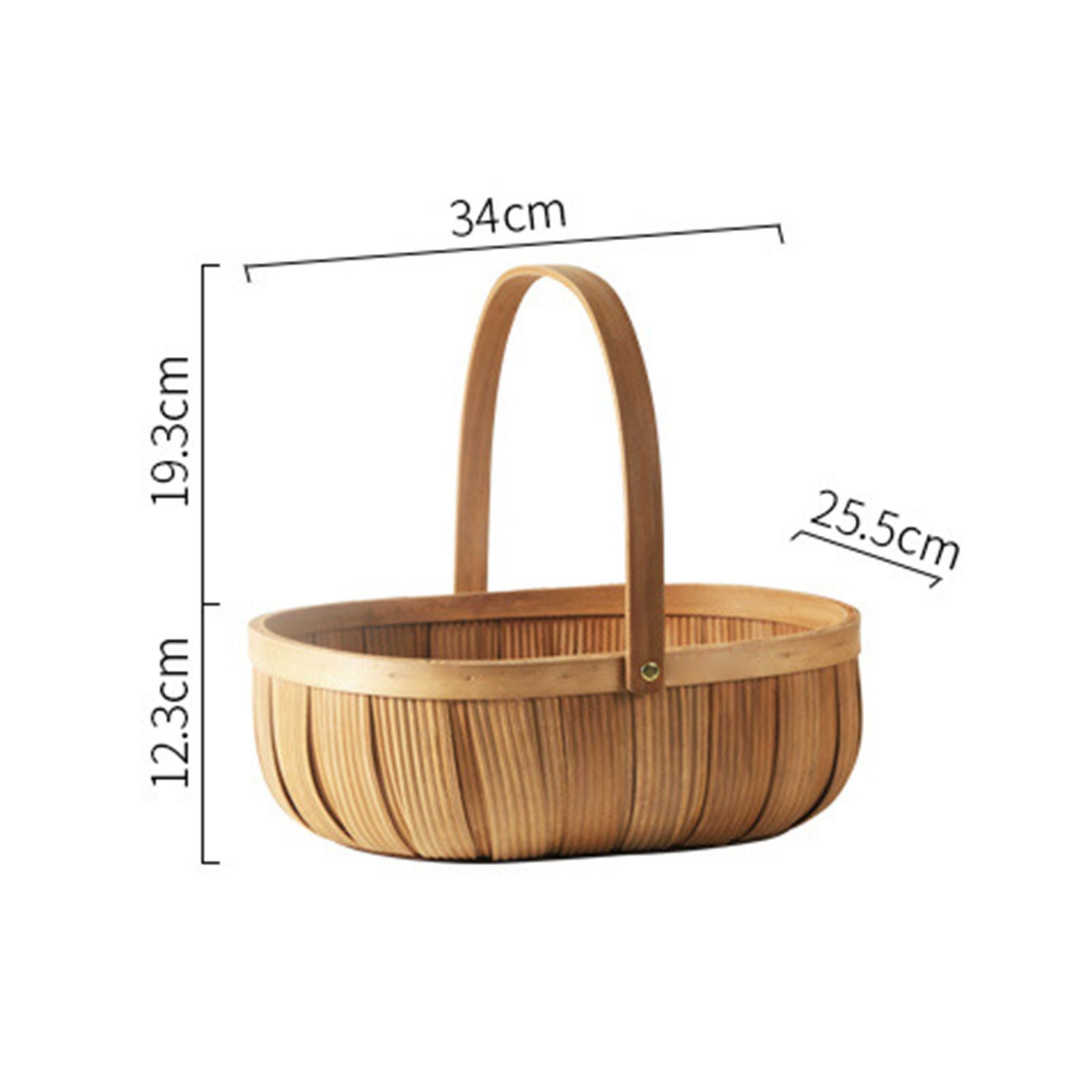 Holzchip-Picknickkorb mit Grif – Basket Bag Wicker Bewertung und Preis