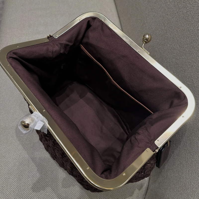 Handgewebte Kisslock-Rahmen-Sc – Women Bags 2026 Trends Bewertung und Preis