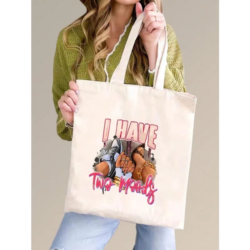 ROMWE Kawaii Canvas-Umhängetas – Women'S Tote Bags For Work Bewertung und Preis
