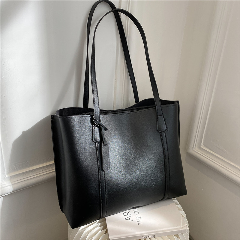Klassische schwarze Kunstleder – Women'S Tote Bags For Work Bewertung und Preis