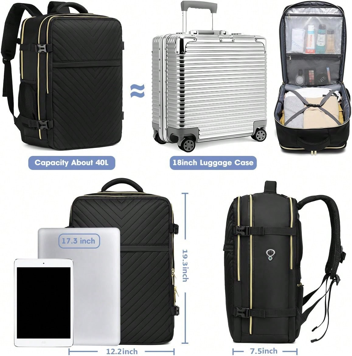 Großer Reise-Rucksack - Flugta – Women Bags Large Bewertung und Preis