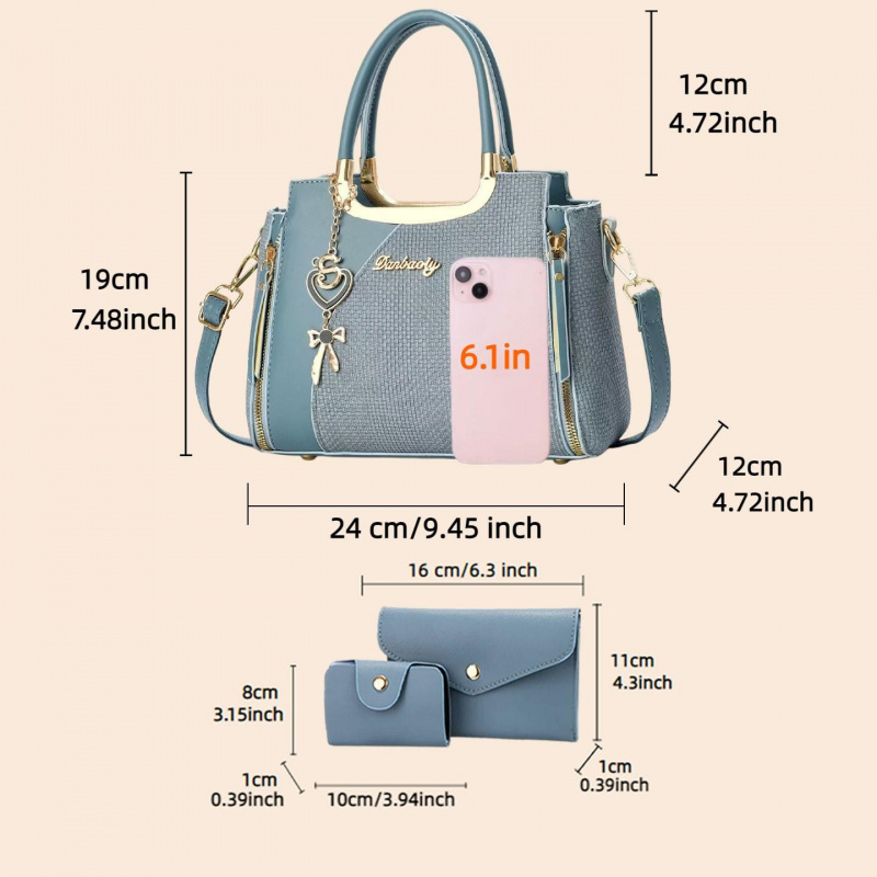 Elegantes Damen-Handtaschen-Se – Women'S Bags Handbags Bewertung und Preis