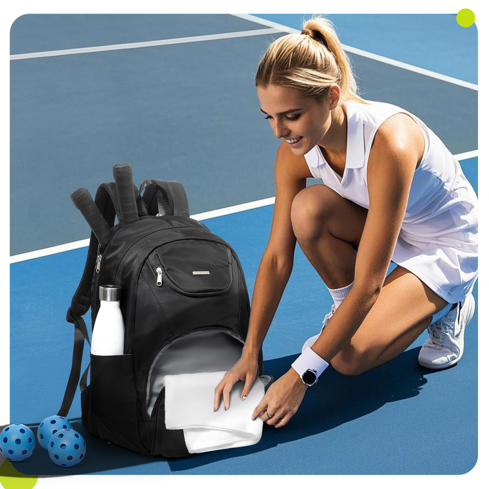 Tennistasche Tennisrucksack fü – Women Bags Large Bewertung und Preis