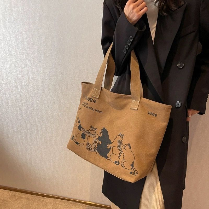 Modische Canvas-Tragetasche fü – Women'S Tote Bags For Work Bewertung und Preis