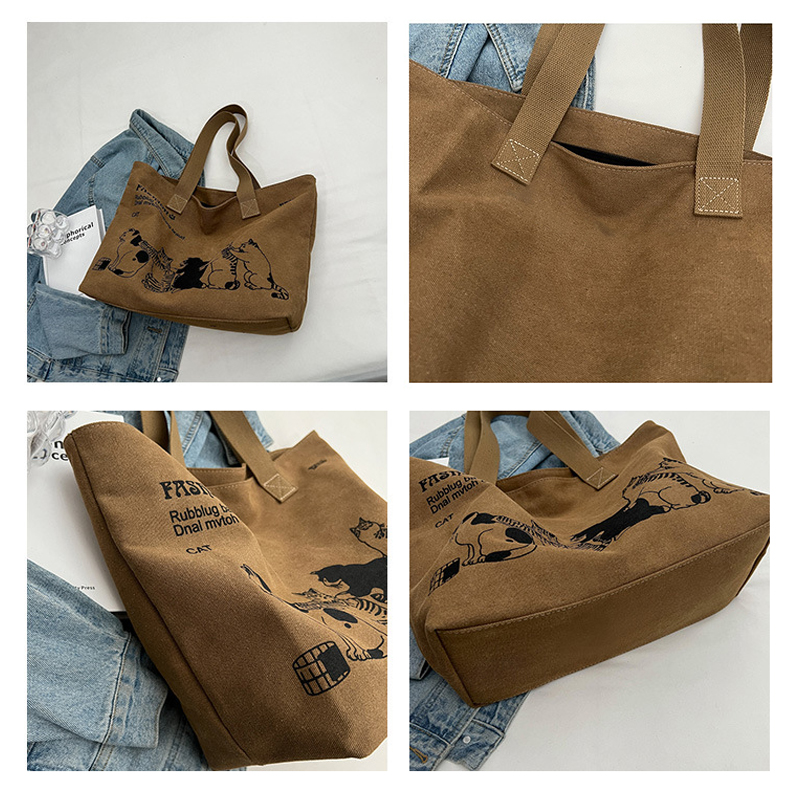 Modische Canvas-Tragetasche fü – Women'S Tote Bags For Work Bewertung und Preis