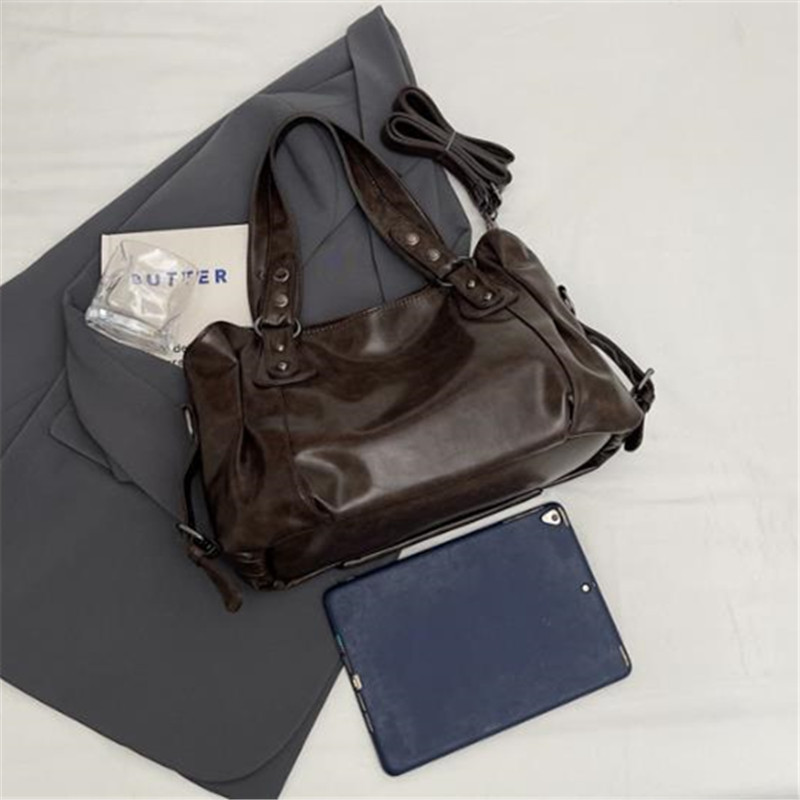 Retro Ölwachs-Kunstleder Trage – Women Bags Aldo Bewertung und Preis