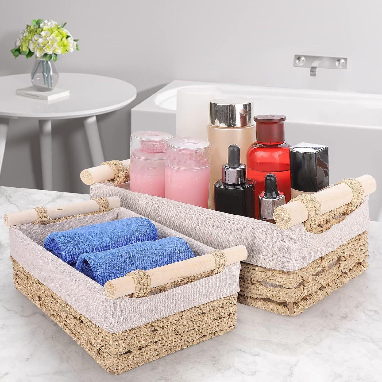 Aufbewahrungskorb mit Griffen  – Basket Bag Wicker Bewertung und Preis