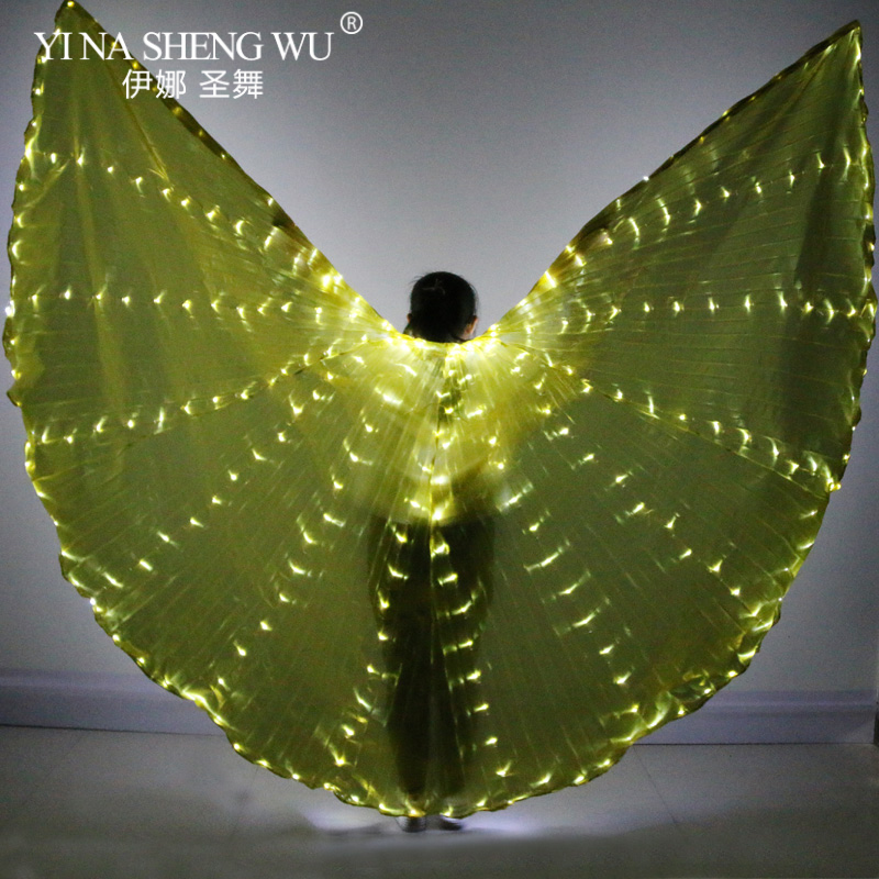 Goldene Flügel mit LED Lampe F – Women Bags India Bewertung und Preis