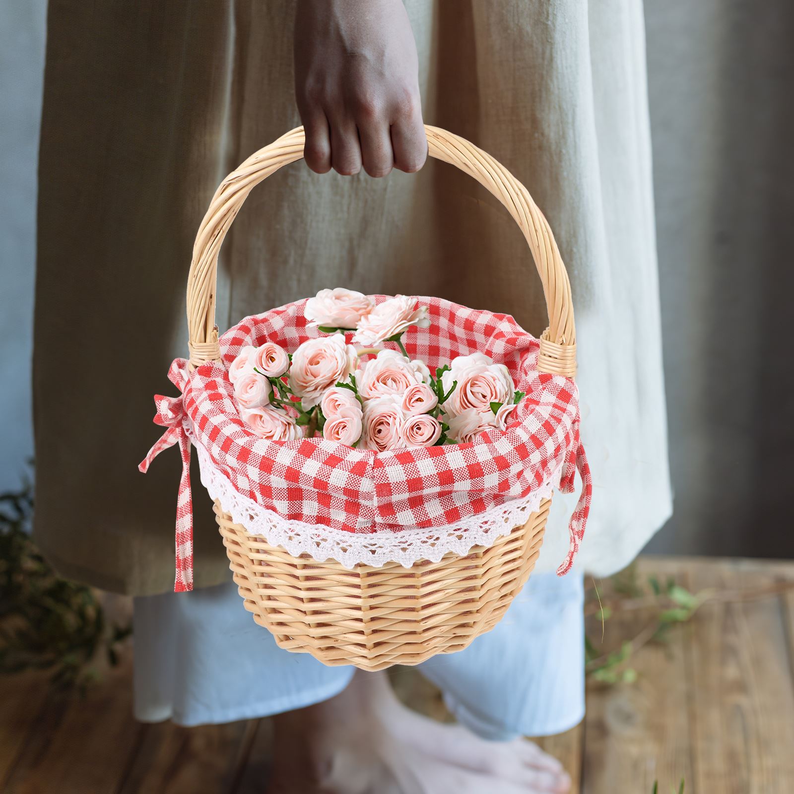 Zerodeko Rotkäppchen-Korb, han – Basket Bag Wicker Bewertung und Preis