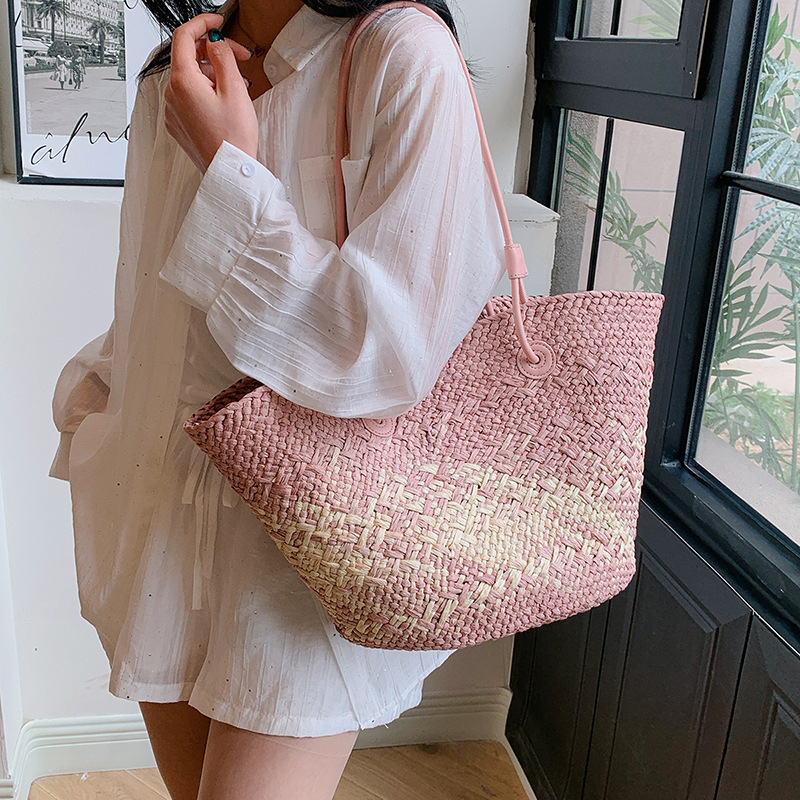 Casual Rattan Große Kapazität  – Basket Bag Wicker Bewertung und Preis