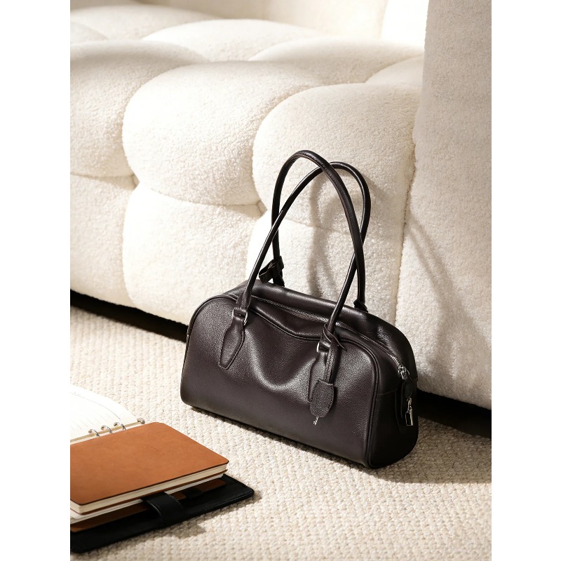 Echte Leder Bowling-Tasche im  – Women Bags India Bewertung und Preis