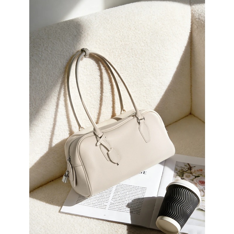 Echte Leder Bowling-Tasche im  – Women Bags India Bewertung und Preis