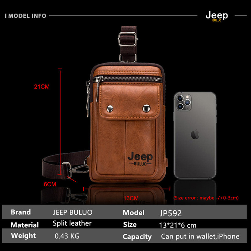 JEEP BULUO Kleine Multi-funkti – Saddle Bag Leather Bewertung und Preis