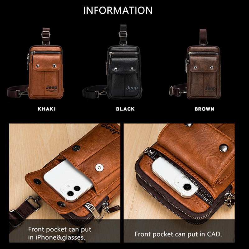 JEEP BULUO Kleine Multi-funkti – Saddle Bag Leather Bewertung und Preis