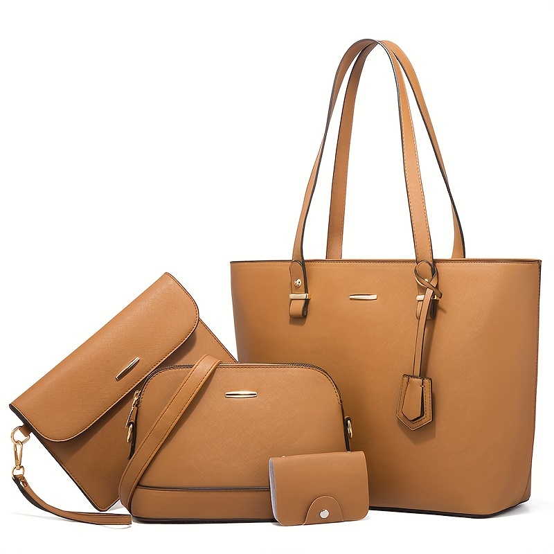 4 stücke Mode frauen Tasche Se – Women'S Bags Handbags Bewertung und Preis