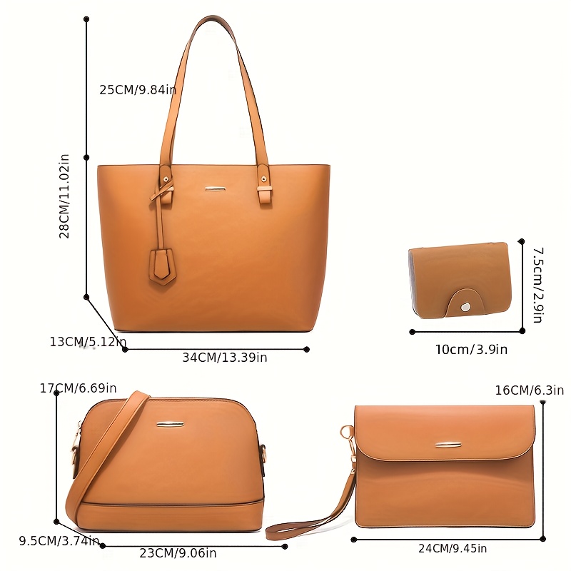 4 stücke Mode frauen Tasche Se – Women'S Bags Handbags Bewertung und Preis