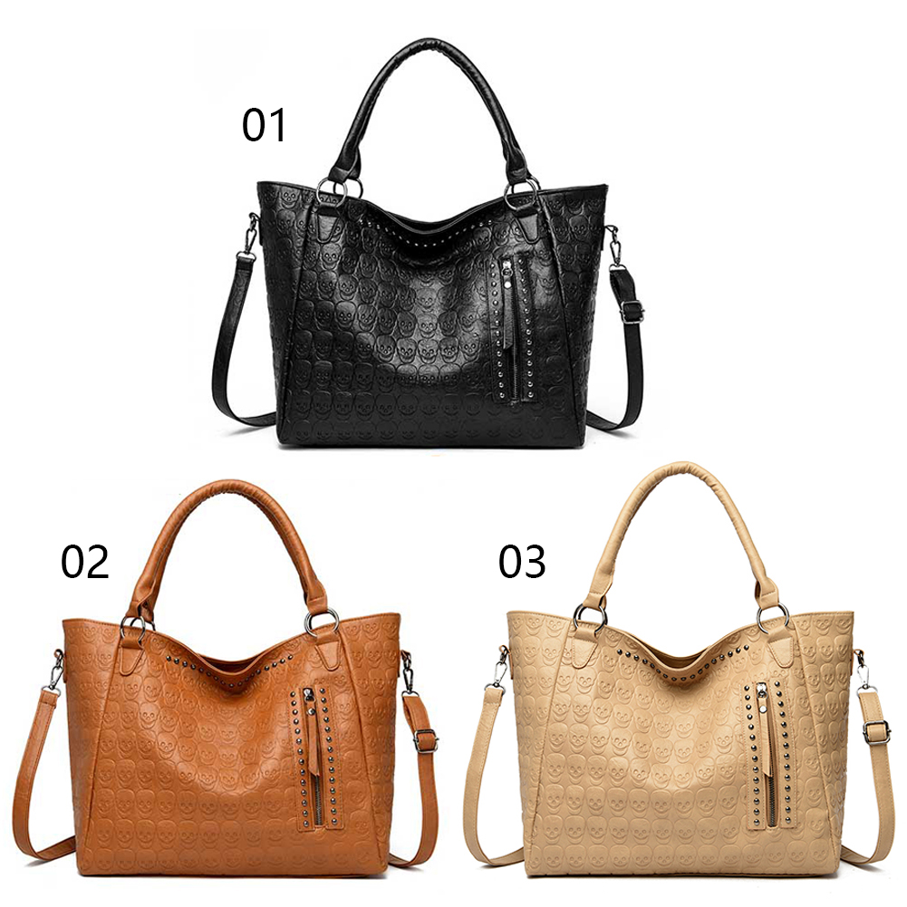 Punk-Totenkopf-Umhängetasche a – Women'S Tote Bags For Work Bewertung und Preis