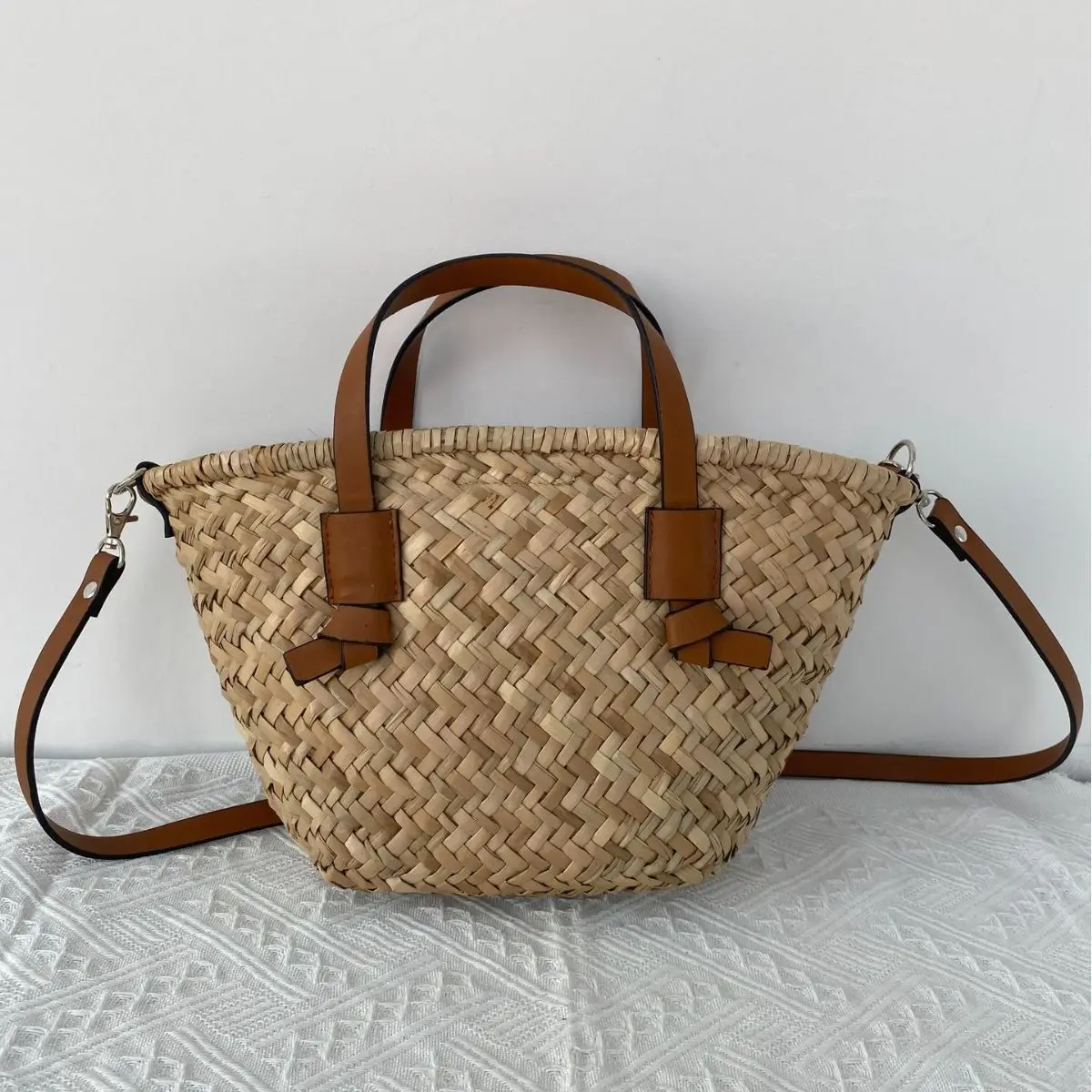 Böhmische Stroh korb Tasche ha – Basket Bag Wicker Bewertung und Preis