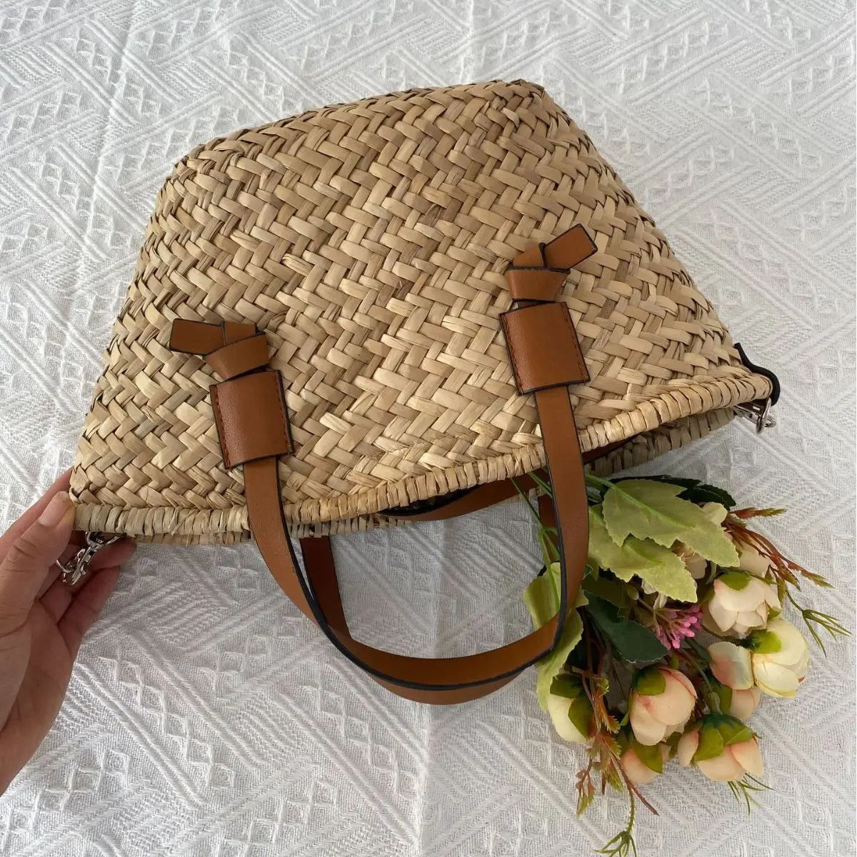 Böhmische Stroh korb Tasche ha – Basket Bag Wicker Bewertung und Preis