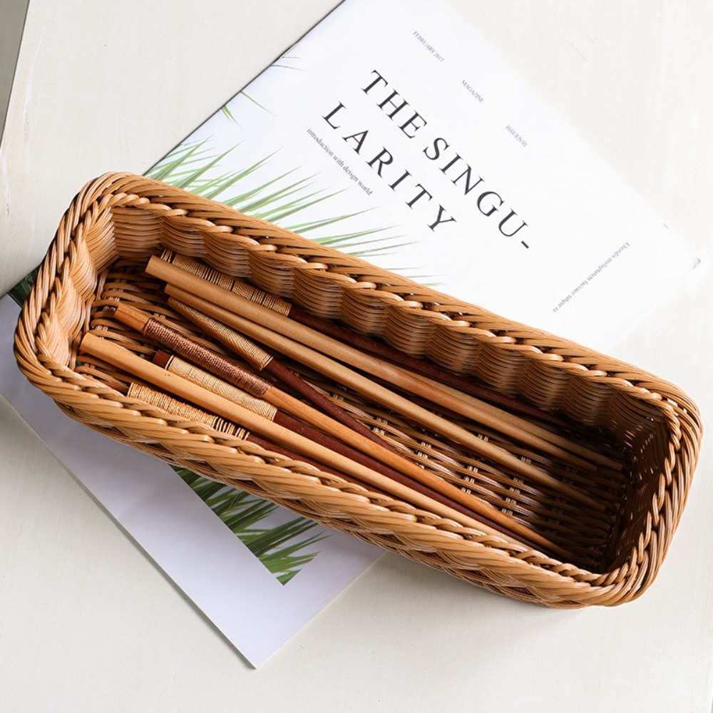 Nachahmung Rattan Lagerung Kor – Basket Bag Wicker Bewertung und Preis