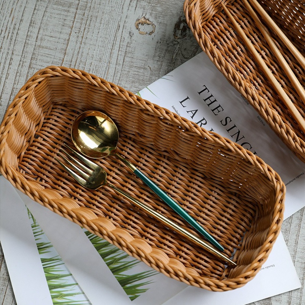 Nachahmung Rattan Lagerung Kor – Basket Bag Wicker Bewertung und Preis