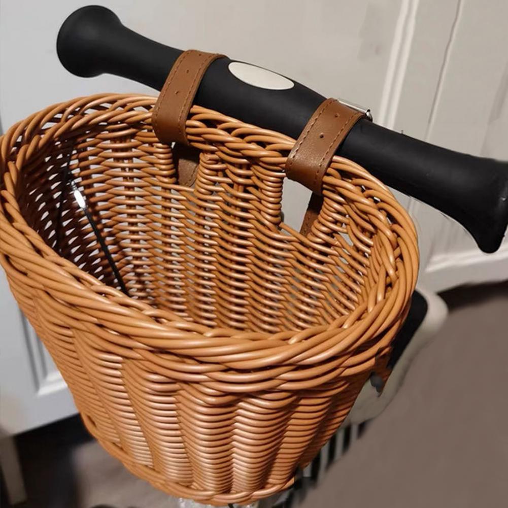 Fahrradkorb aus Rattan, gewebt – Basket Bag Wicker Bewertung und Preis