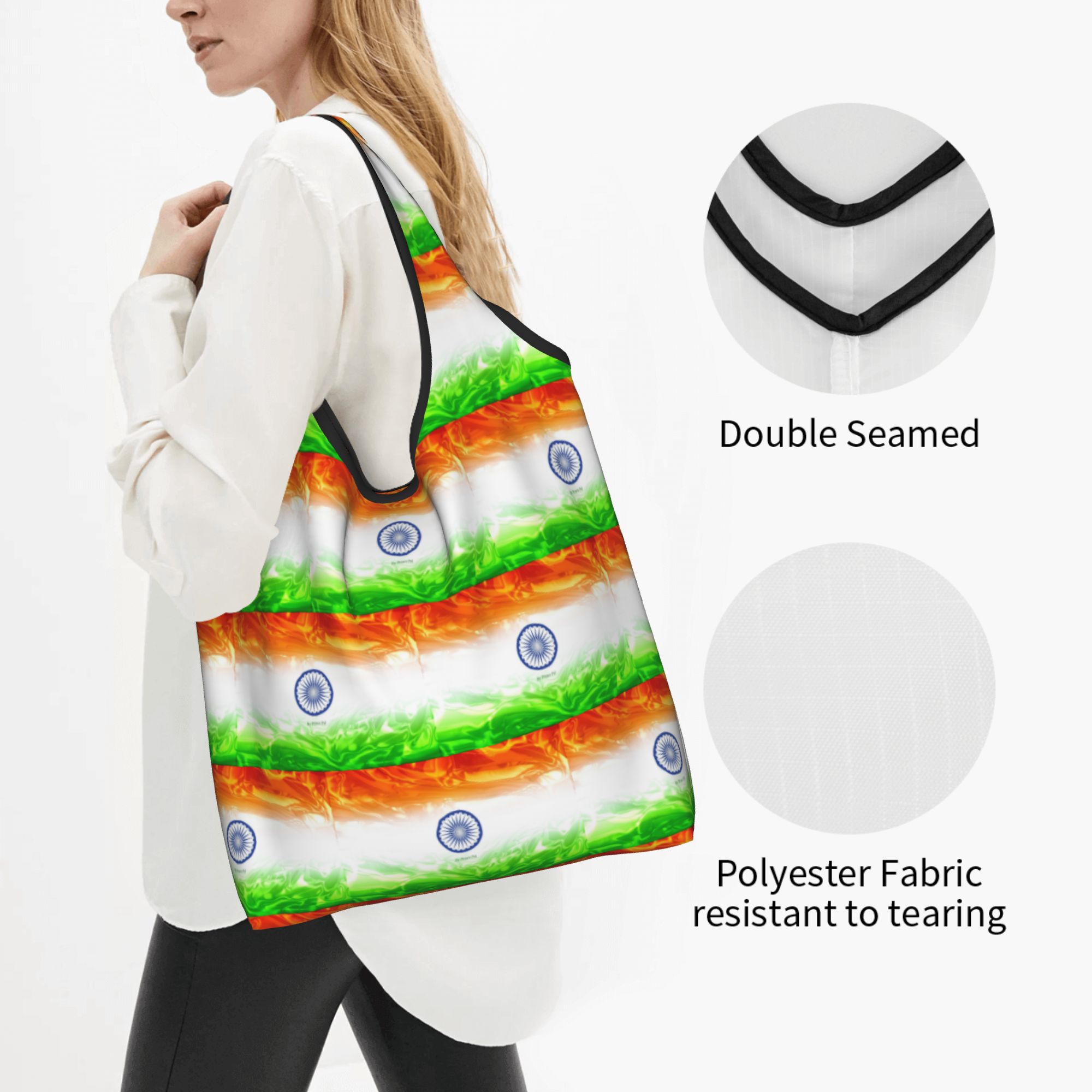 Einkaufstasche mit Flagge von  – Women Bags India Bewertung und Preis