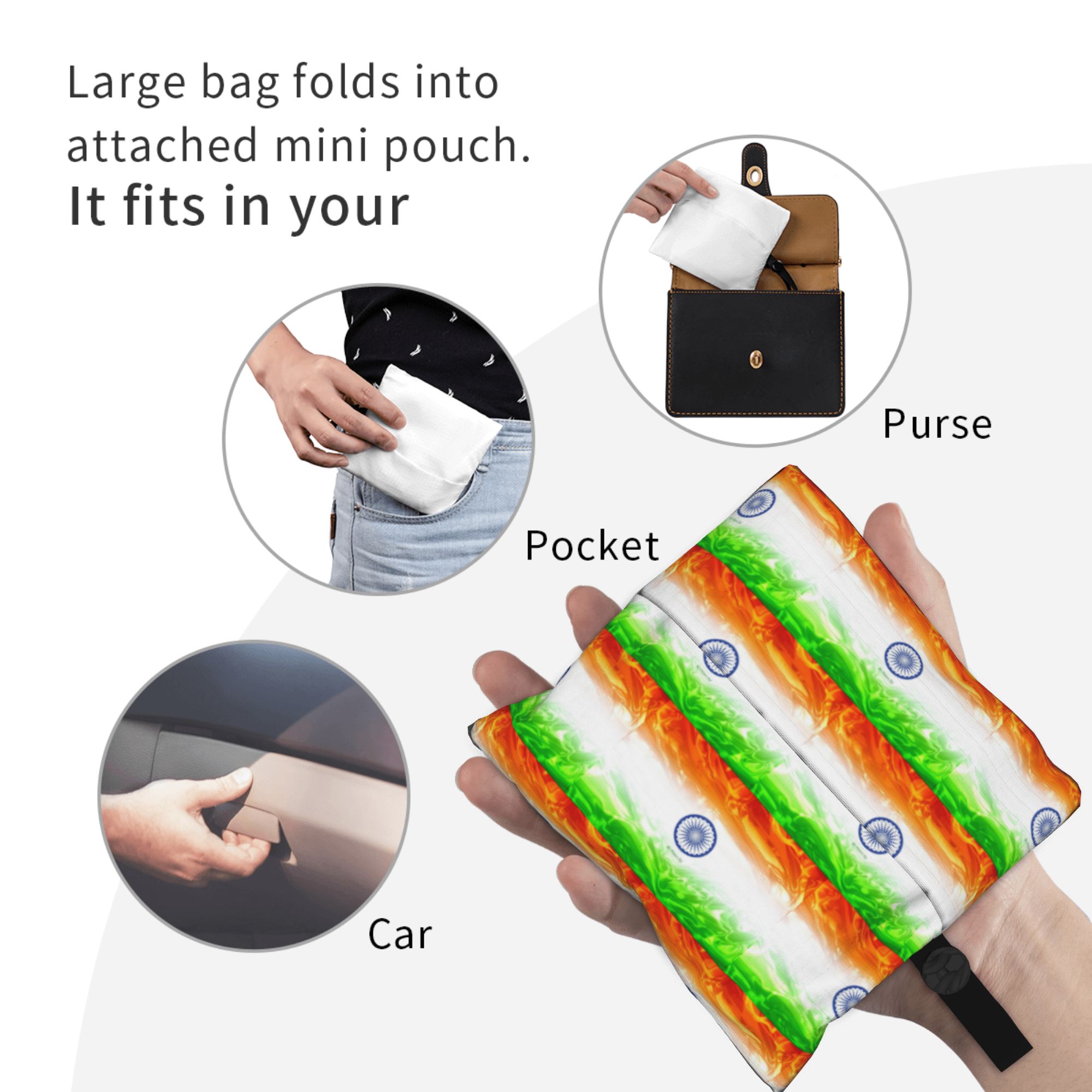 Einkaufstasche mit Flagge von  – Women Bags India Bewertung und Preis