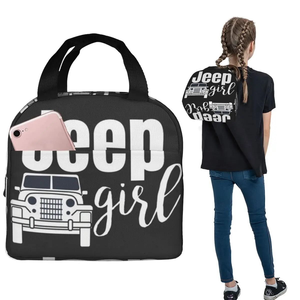 Jeep Girl Isolierte Lunchtasch – Women'S Jeep Bags Bewertung und Preis