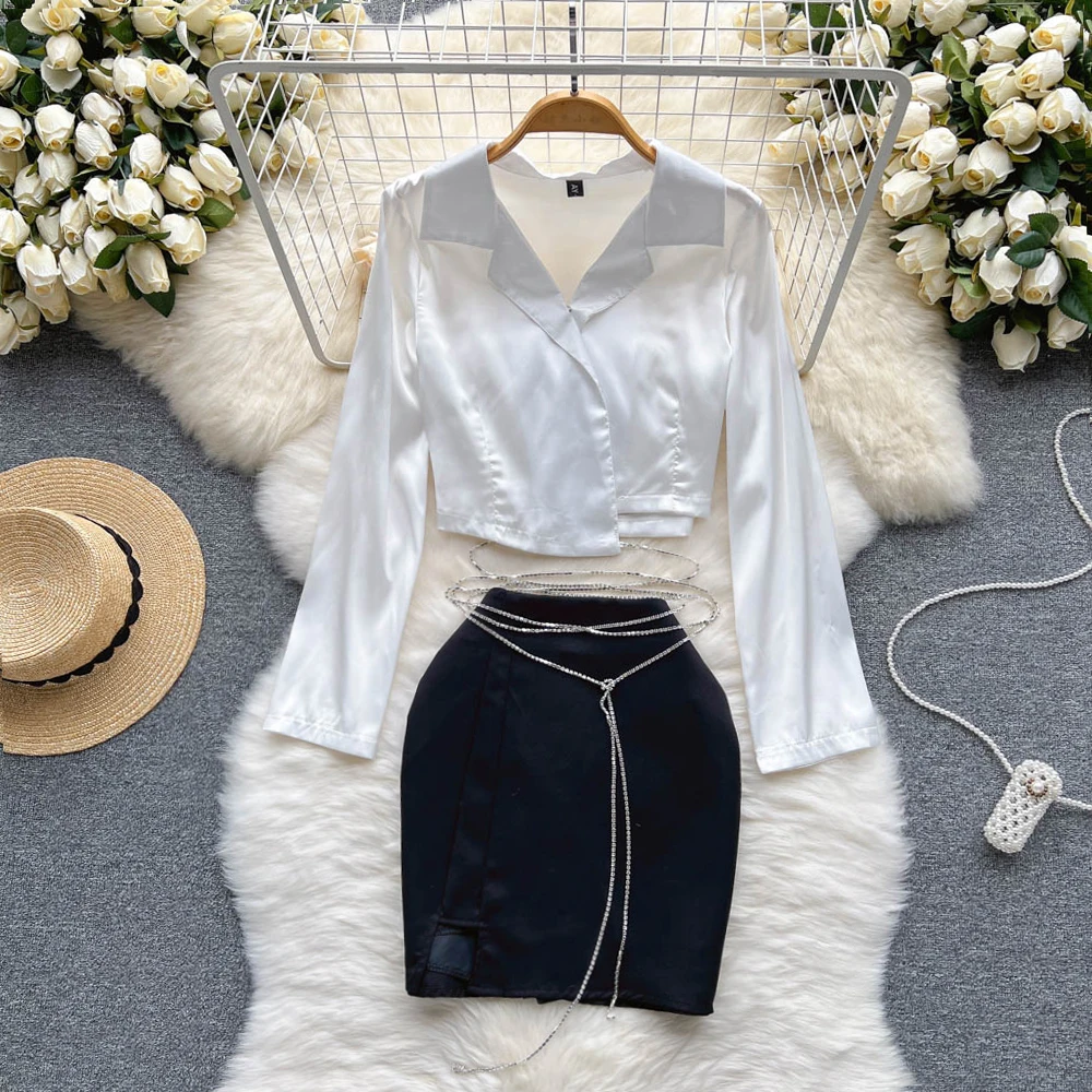 Modisches 2-teiliges Outfit-Se – Women Bags Office Bewertung und Preis