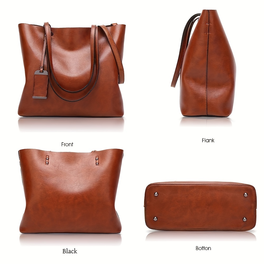 Modische klassische Retro Lede – Women'S Tote Bags For Work Bewertung und Preis