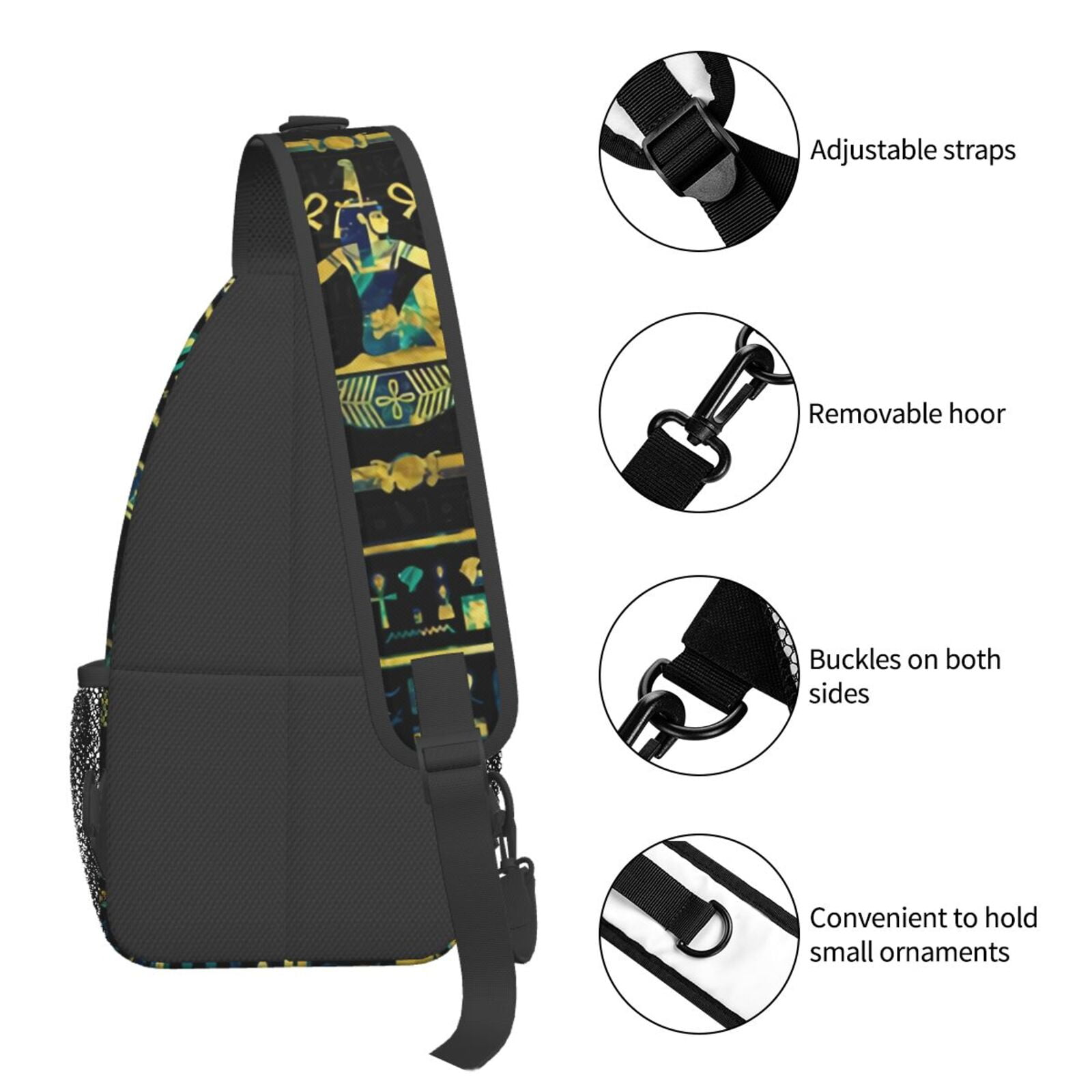 Ägyptische Hieroglyphen Golden – Women Bags India Bewertung und Preis